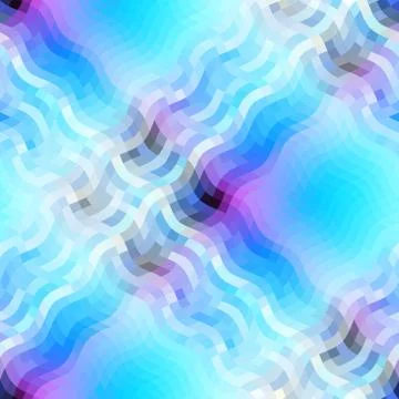 Geometric abstract pattern in low poly style. Illustrazione stock