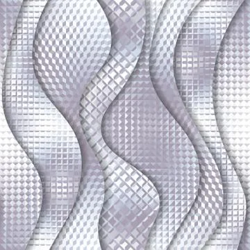 Geometric abstract pattern in low poly style. Illustrazione stock