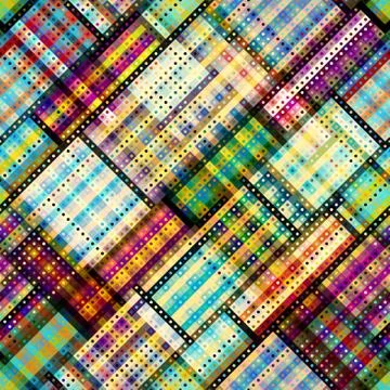 Geometric abstract pattern in low poly style. Stock Illustration