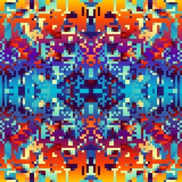 Geometric abstract pattern in low poly style. Stock Illustration