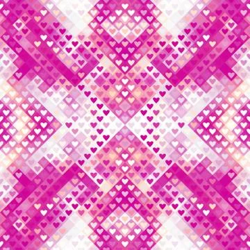 Geometric abstract pattern in low poly style. Stock Illustration