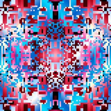 Geometric abstract pattern in low poly style. Stock Illustration