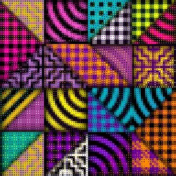 Geometric abstract pattern in low poly style. Stock Illustration