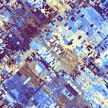 Geometric abstract pattern in low poly style. Illustrazione stock