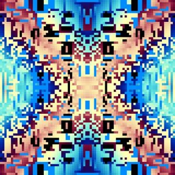 Geometric abstract pattern in low poly style. Stock Illustration