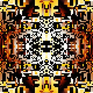 Geometric abstract pattern in low poly style. Illustrazione stock