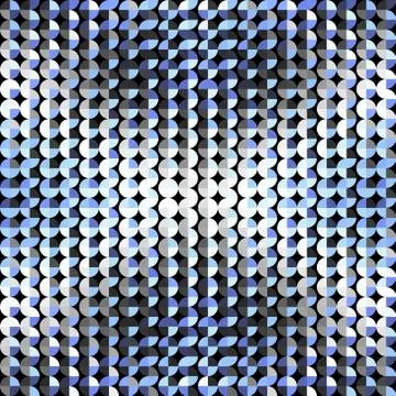 Geometric abstract pattern in low poly style. Stock Illustration