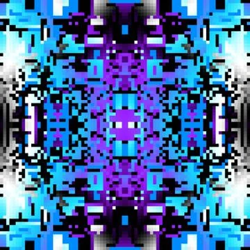 Geometric abstract pattern in low poly style. Illustrazione stock