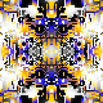 Geometric abstract pattern in low poly style. Stockillustratie