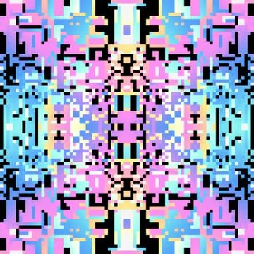 Geometric abstract pattern in low poly style. Stock-Illustration