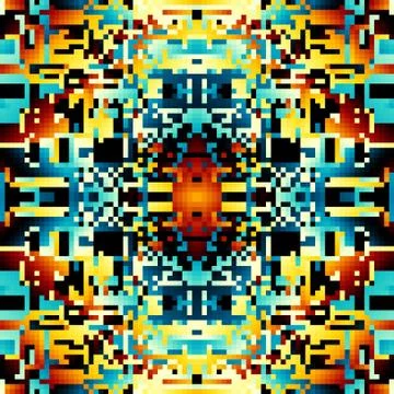 Geometric abstract pattern in low poly style. Stock Illustration