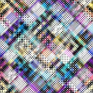 Geometric abstract pattern in low poly style. Stock Illustration