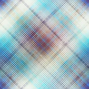 Geometric abstract pattern in low poly pixel art style. Illustrazione stock