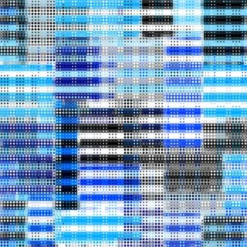 Geometric abstract pattern in low poly pixel art style. Stock Illustration