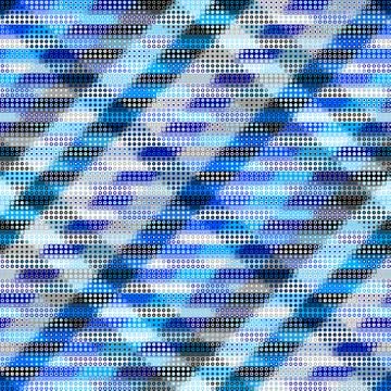 Geometric abstract pattern in low poly pixel art style. Illustrazione stock
