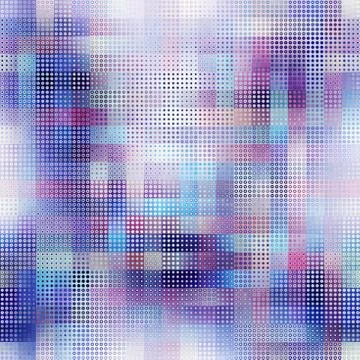 Geometric abstract pattern in low poly pixel art style. Stock Illustration