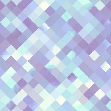 Geometric abstract pattern in low poly pixel art style. Illustrazione stock