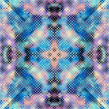 Geometric abstract pattern in low poly style. Stock Illustration