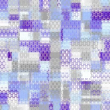 Geometric abstract pattern in low poly style. Illustrazione stock