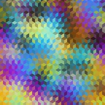Geometric abstract pattern in low poly style. Stock Illustration
