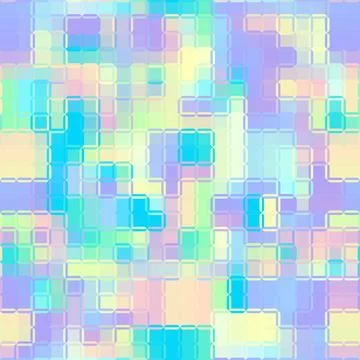 Geometric abstract pattern in low poly style. Tileable image. Small squares with Stock Illustration