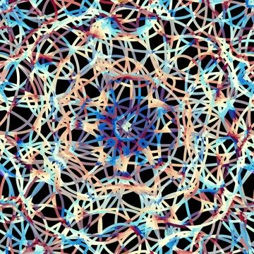 Geometric abstract pattern in low poly style. Illustrazione stock