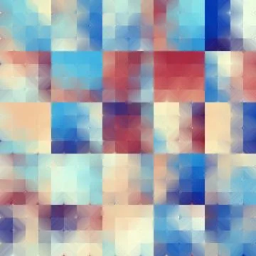 Geometric abstract pattern in low poly style. Seamless image Stock Illustration