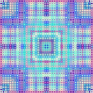 Geometric abstract pattern in low poly style. Illustrazione stock