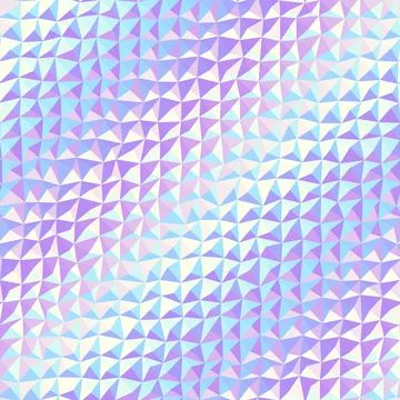 Geometric abstract pattern in low poly style. Seamless image Stock Illustration