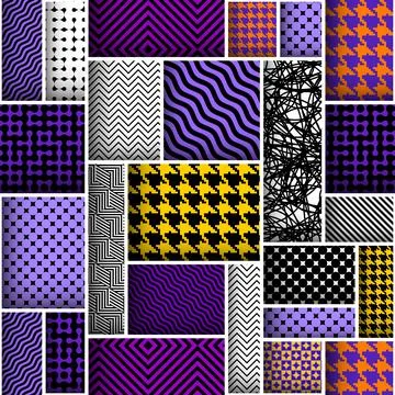 Geometric abstract pattern in low poly style. Stock Illustration