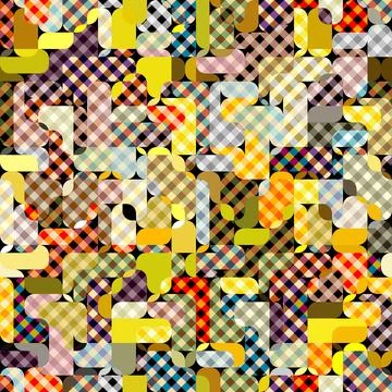 Geometric abstract pattern in low poly style. Stock Illustration