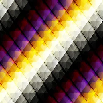 Geometric abstract pattern in low poly style. Stock Illustration