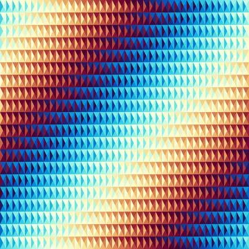 Geometric abstract pattern in low poly style. Seamless diagonal vector gradie Illustrazione stock