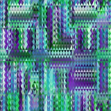 Geometric abstract pattern in low poly style. Seamless image 스톡 일러스트