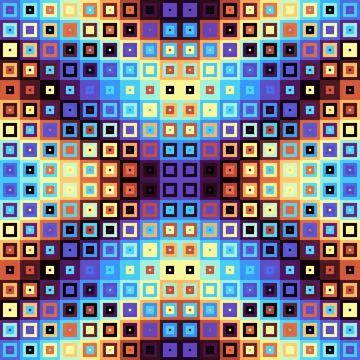 Geometric abstract pattern in low poly style. Seamless low poly background Stock Illustration