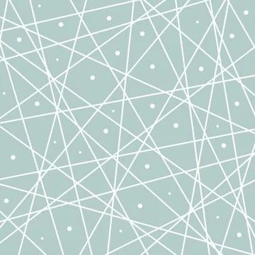 Geometric Abstract Pattern With Modern Ornament 스톡 일러스트