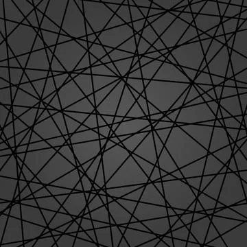 Geometric Abstract Pattern With Modern Ornament Illustrazione stock