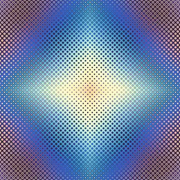 Geometric abstract pattern moire overlay style. Abstract square texture Stock Illustration