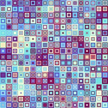 Geometric abstract pattern moire overlay style. Abstract square texture Stock Illustration