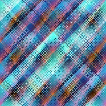Geometric abstract pattern moire overlay style. Abstract square texture Stock Illustration