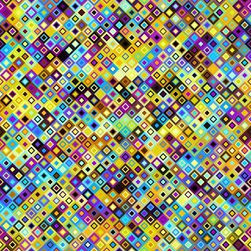 Geometric abstract pattern moire overlay style. Abstract square texture Stock Illustration