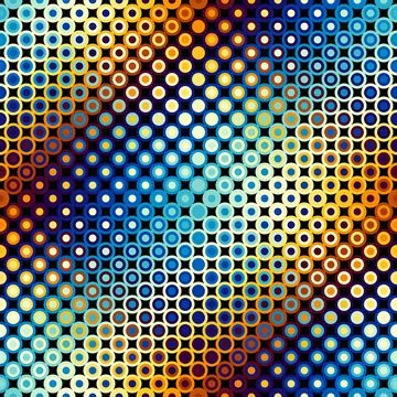 Geometric abstract pattern moire overlay style. Abstract square texture Stock Illustration