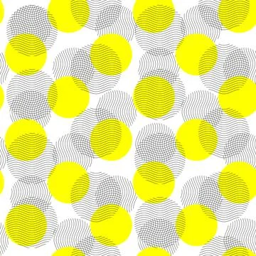 Geometric abstract pattern in patchwork style. Seamless vector Stockillustratie