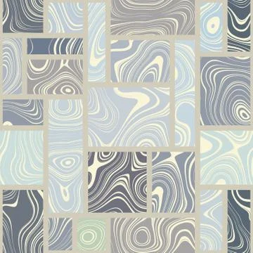 Geometric abstract pattern. Polka dot pattern on low poly background. Vector  Stock Illustration