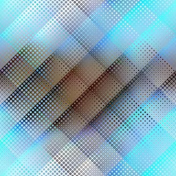 Geometric abstract pattern. Polka dot pattern on low poly background. Stock Illustration