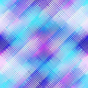 Geometric abstract pattern. Polka dot pattern on low poly background. Illustrazione stock