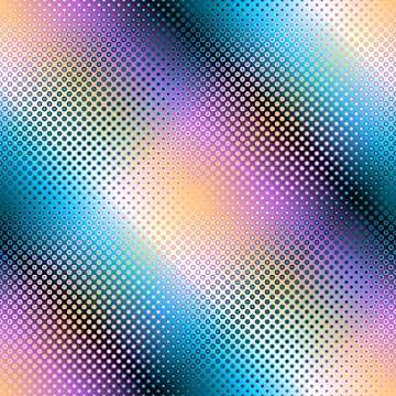 Geometric abstract pattern. Polka dot pattern on low poly background. イラスト素材