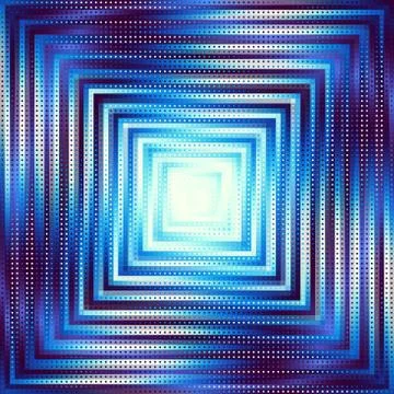 Geometric abstract pattern. Polka dot pattern on low poly background. Stock Illustration