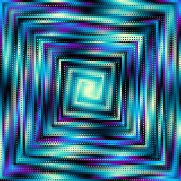 Geometric abstract pattern. Polka dot pattern on low poly background. 스톡 일러스트