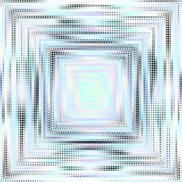 Geometric abstract pattern. Polka dot pattern on low poly background. Stock Illustration